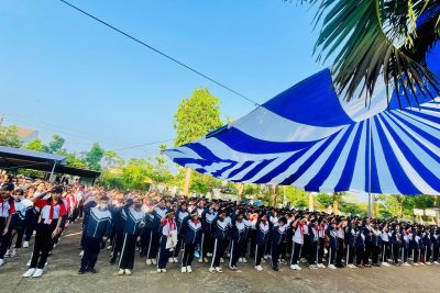 Ngày hội “Thiếu nhi vui khỏe, tiến bước lên Đoàn” Trường THCS Đinh Tiên Hoàng