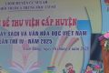 THCS Đinh Tiên Hoàng tổ chức chuyên đề “Hưởng ứng ngày sách và văn hóa đọc lần thứ IV năm 2025”