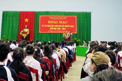 Phòng GD & ĐT Cư Mgar tổ chức kỳ thi chọn học sinh giỏi cấp huyện năm học 2023-2024