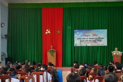 Phòng Giáo dục và Đào tạo Cư M’gar tổ chức cuộc thi khoa học kỹ thuật học sinh THCS năm học 2022 – 2023