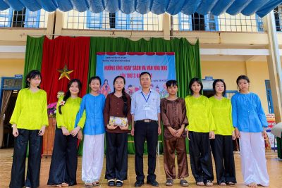 Thư viện THCS Đinh Tiên Hoàng tổ chức chuyên đề “Hưởng ứng ngày sách và văn hóa đọc lần thứ 3 năm 2024”